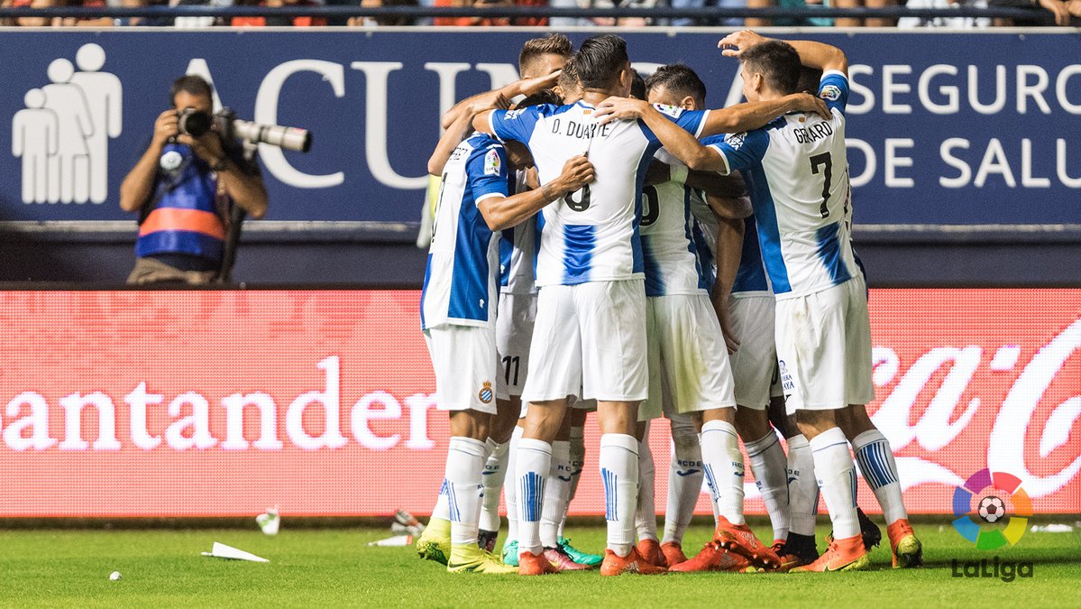 Los periquitos consiguieron su primera victoria de Liga en casa del Osasuna