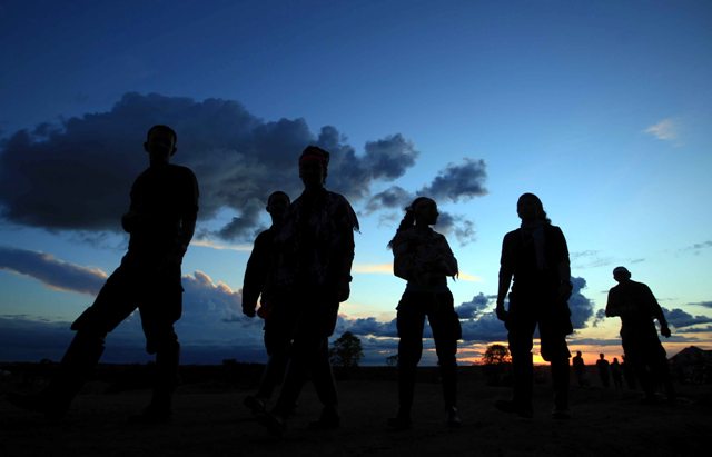 Guerrilleros de las FARC.