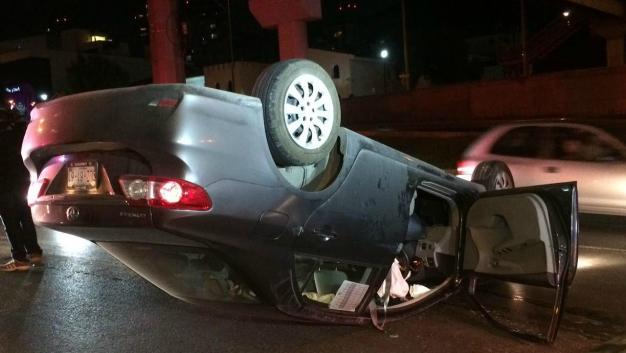 El accidente ocurrió en el cruce con la avenida Diego Rivera. 
