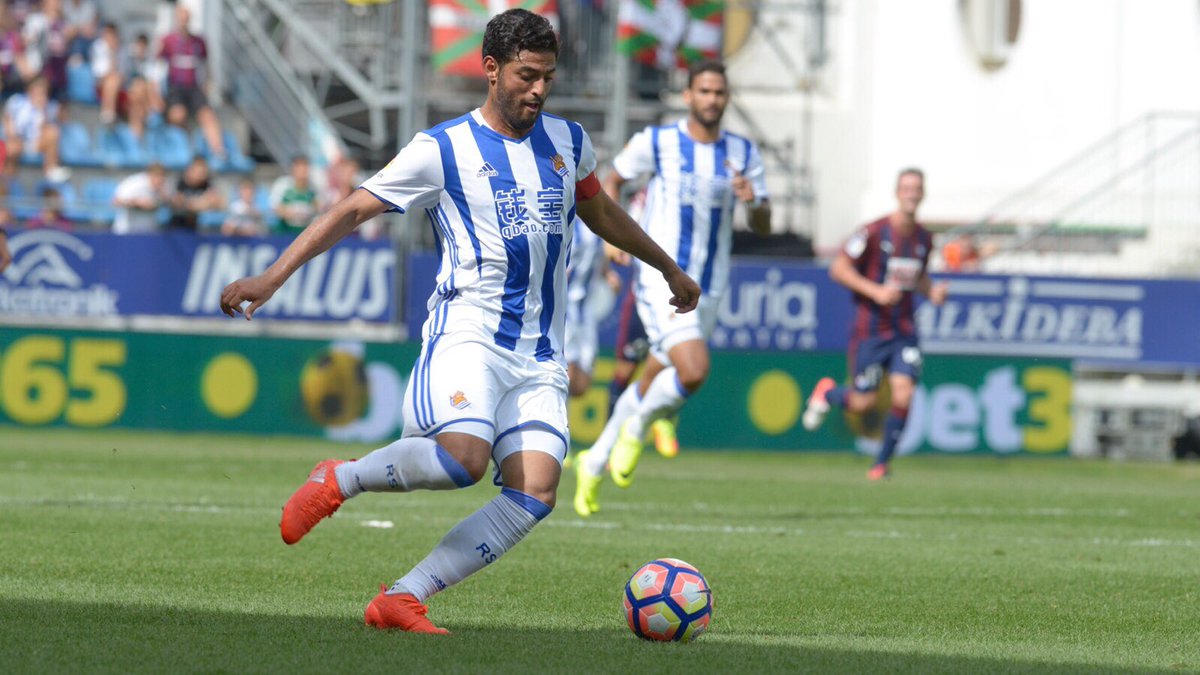 Carlos Vela disputó su partido 200 como futbolista de la Real Sociedad.