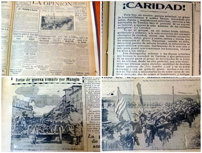 Hemeroteca del Diario La Opinión, publicación de septiembre de 1918.