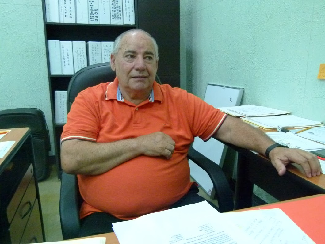 José Díaz Couder, director del Instituto Municipal del Deporte en Gómez Palacio.