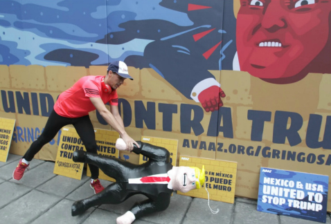 Con una campaña del movimiento Avaaz, de la cual se efectuó un acto en la glorieta del Ángel de la Independencia, se pretende llamar al voto de los es