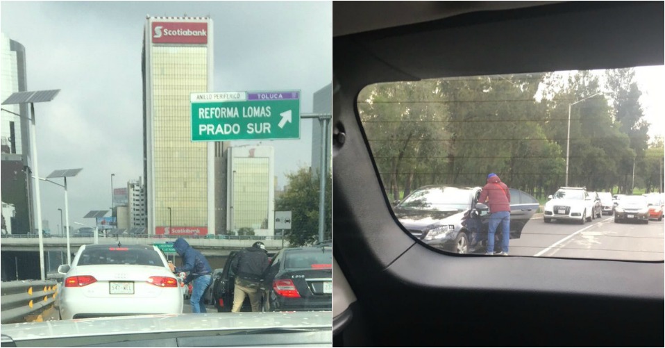 ¿Fueron tres los asaltantes esta mañana en Periférico?