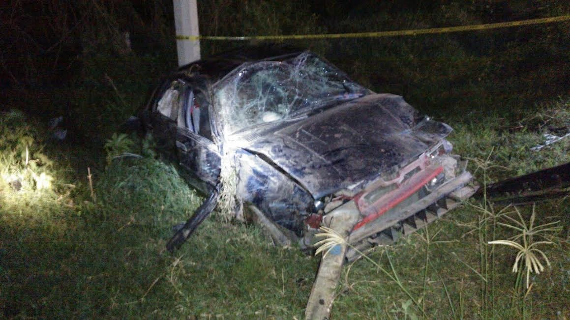 El percance se registró en la carretera libre Guadalajara-Ciudad Guzmán