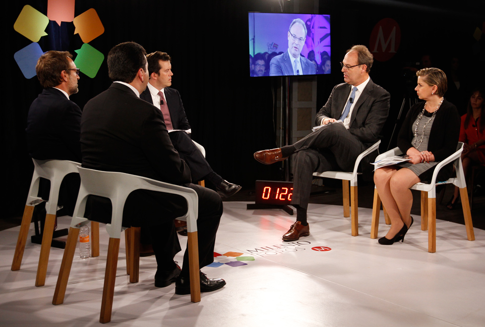 Los ponentes del primer panel, "¿Dónde está el talento para el boom energético?", hablaron sobre la necesidad de que más jóvenes estudien ingenierías 