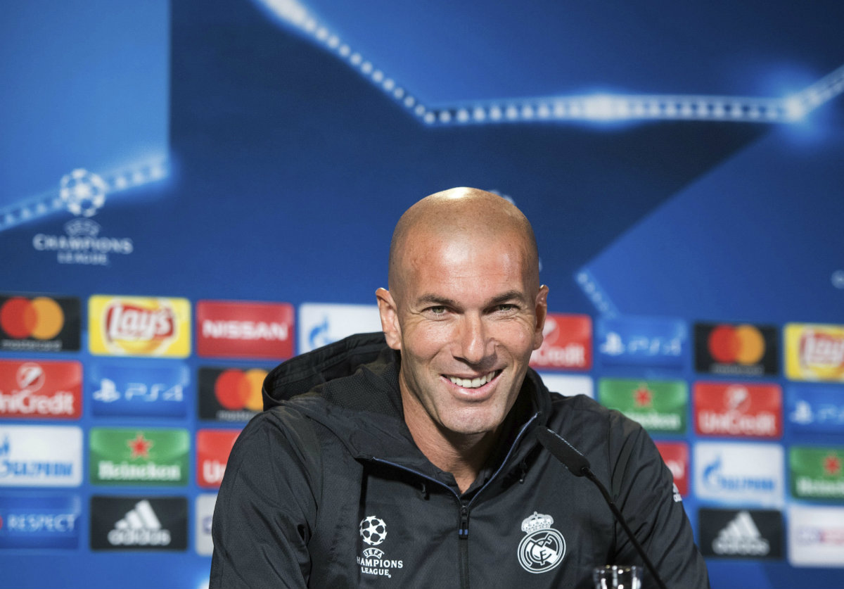 Zidane en conferencia de prensa