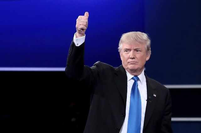 El candidato republicano, Donald Trump.