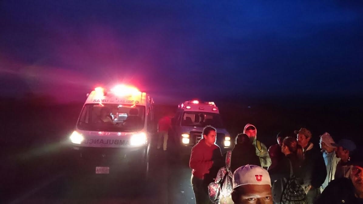El accidente ocurrió poco después de las 06:00 de la mañana, a la altura del kilómetro 57 