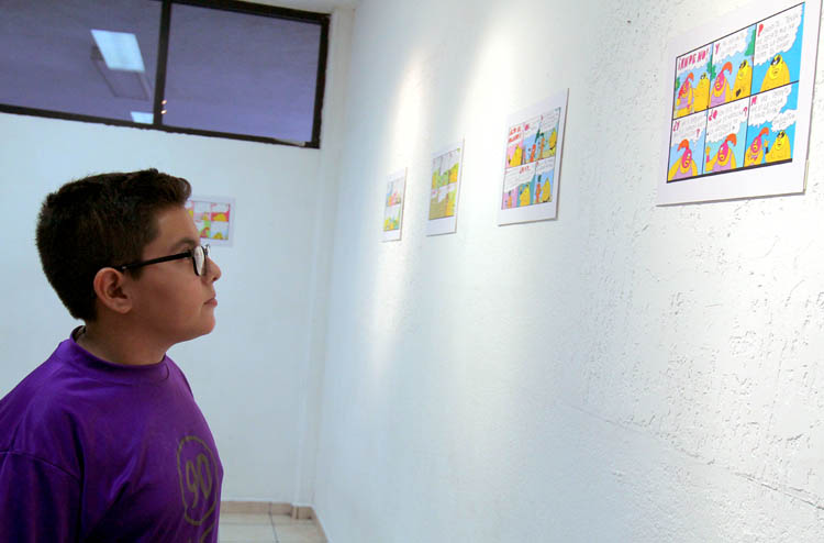 Con esta exposición Sanromán pretende acercar el género de la caricatura a los millennials.