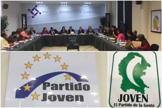 El IEC rechazó por mayoría el cambio del logotipo y lema del Partido Joven.