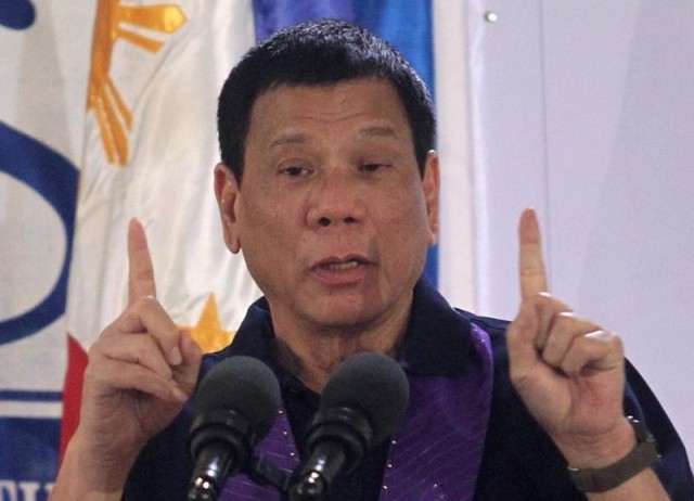 El presidente de Filipinas, Rodrigo Duterte.