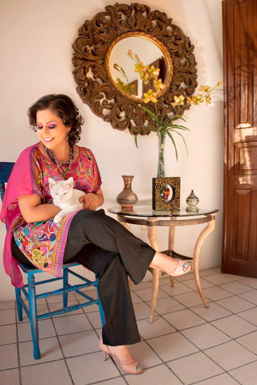 Marina Gutíerrez, lanzó su nueva serie de Joyería  Yólotl, ayudando a comunidades indígenas.