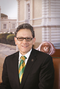 El secretario de Docencia de la UAEM, Alfredo Barrera Baca.