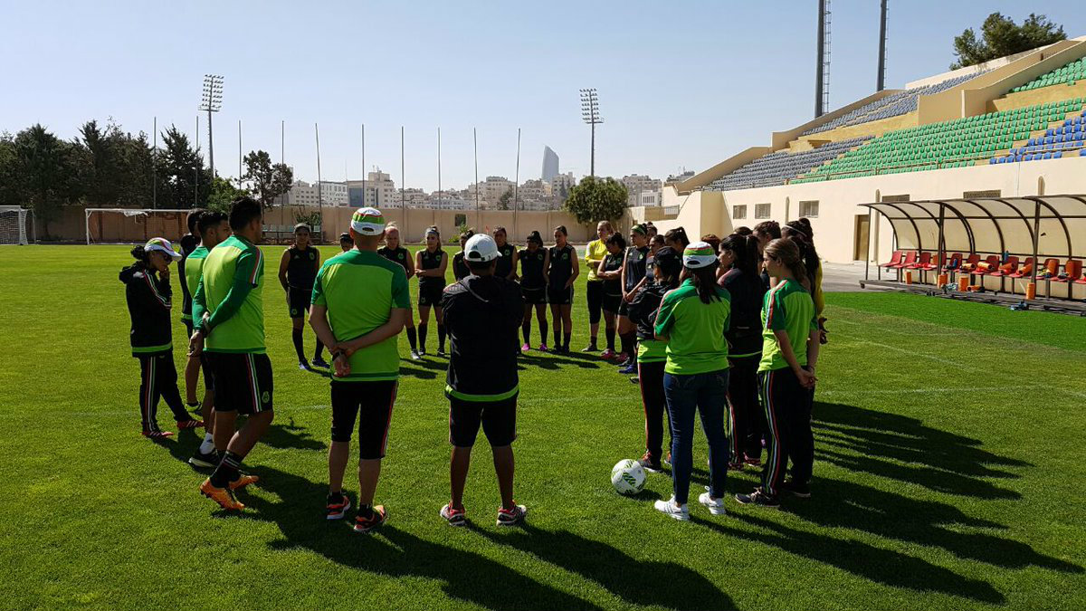 Tri femenil Sub 17 previo a su segundo encuentro ante Jordania