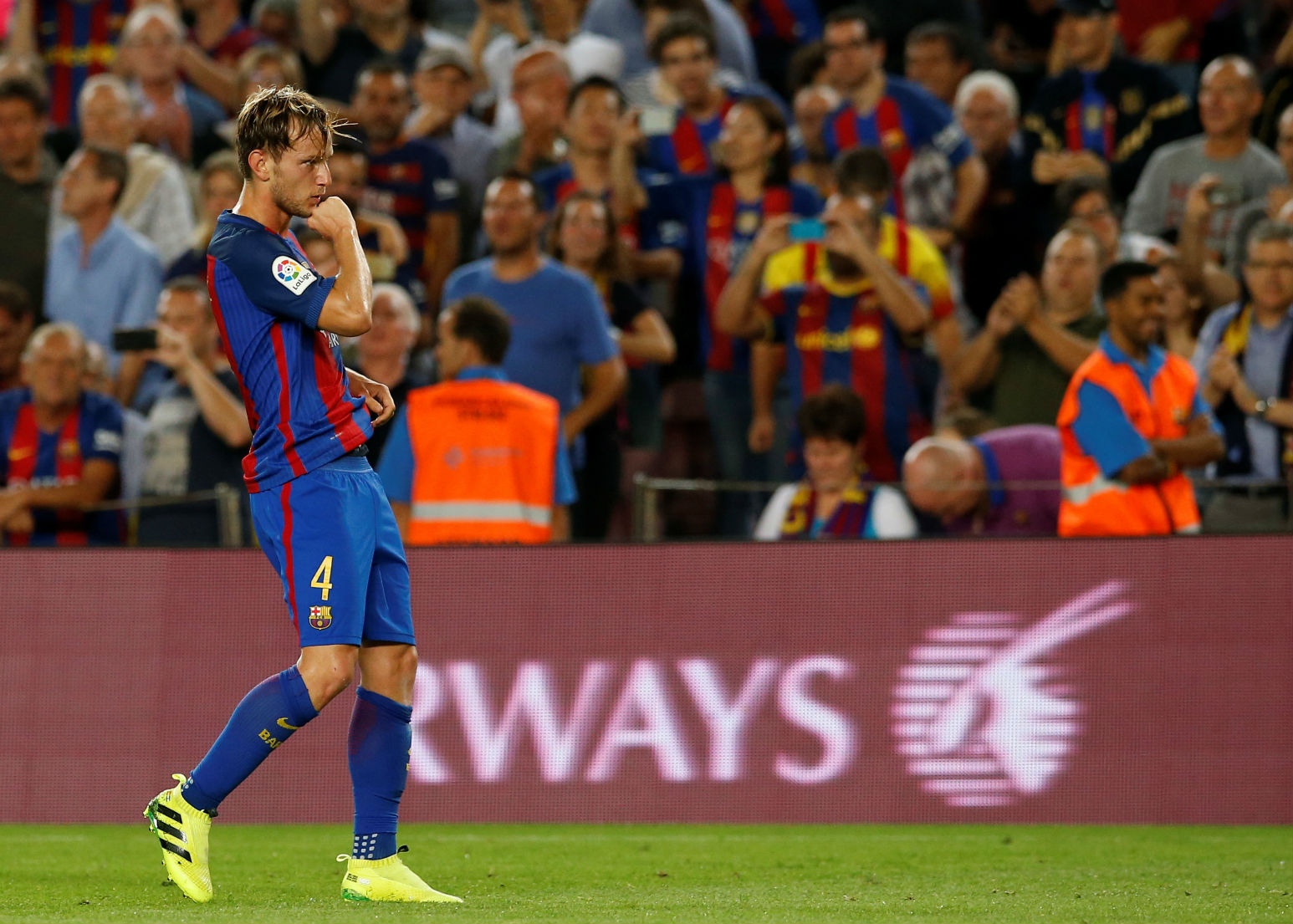 Ivan Rakitic, mediocampista del Barcelona 