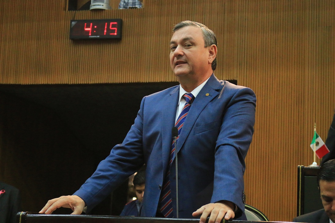 Héctor García García, presidente de la comisión de Legislación.