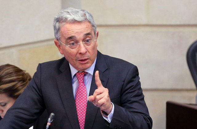 El ex presidente de Colombia, Álvaro Uribe.