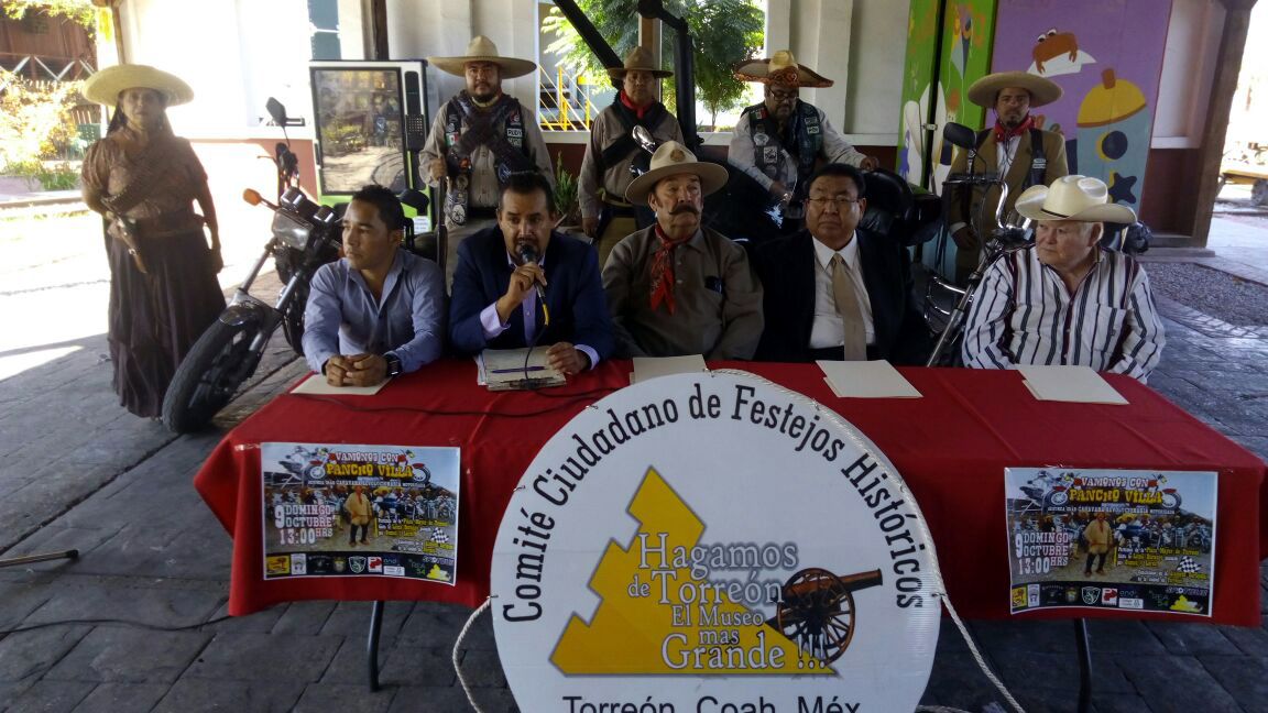 La caravana saldrá de la Plaza Mayor de Torreón a las 13:00 horas.