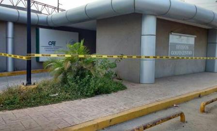 cajero automático de una sucursal de la Comisión Federal Electricidad