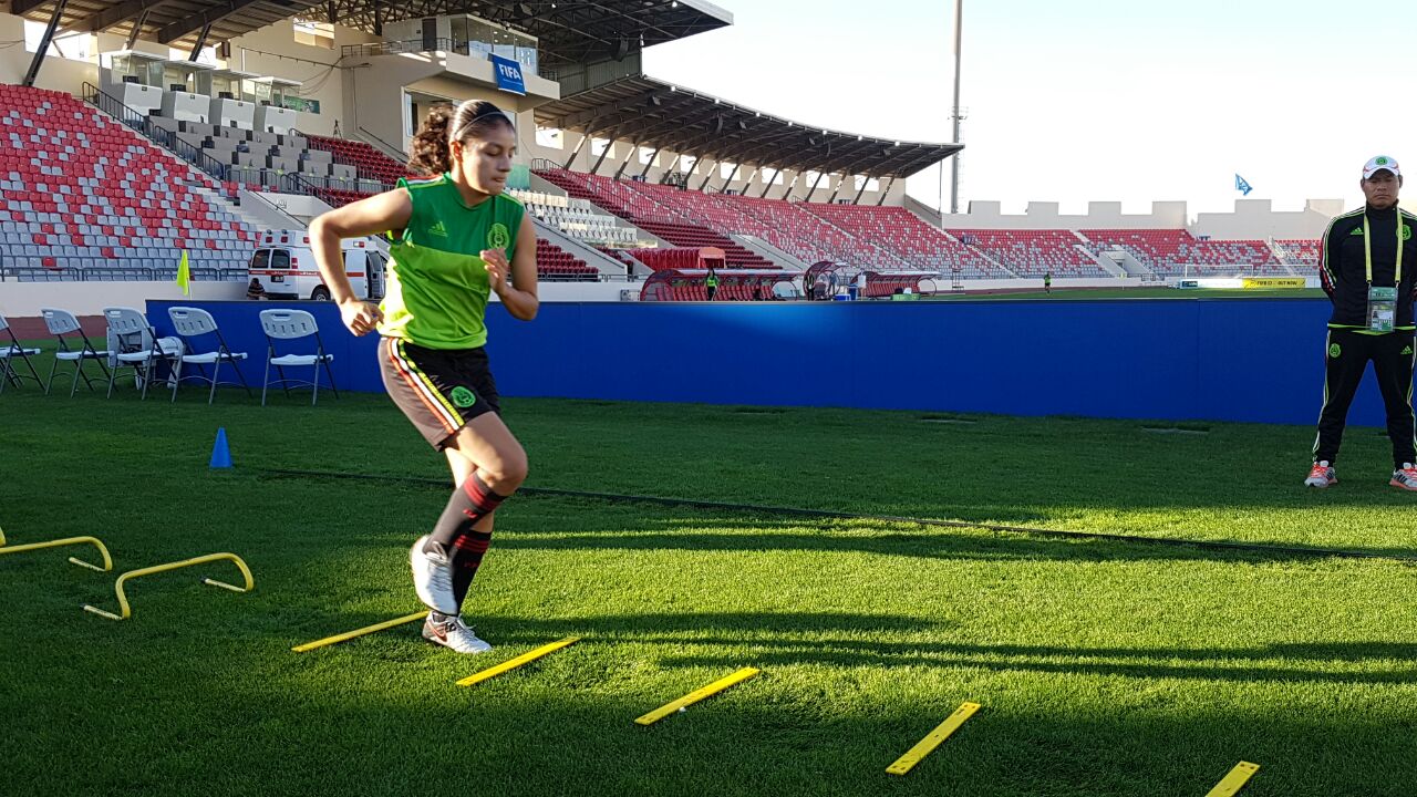 El Tri femenil Sub-17 prepara el duelo ante España en el Mundial de Jordania 
