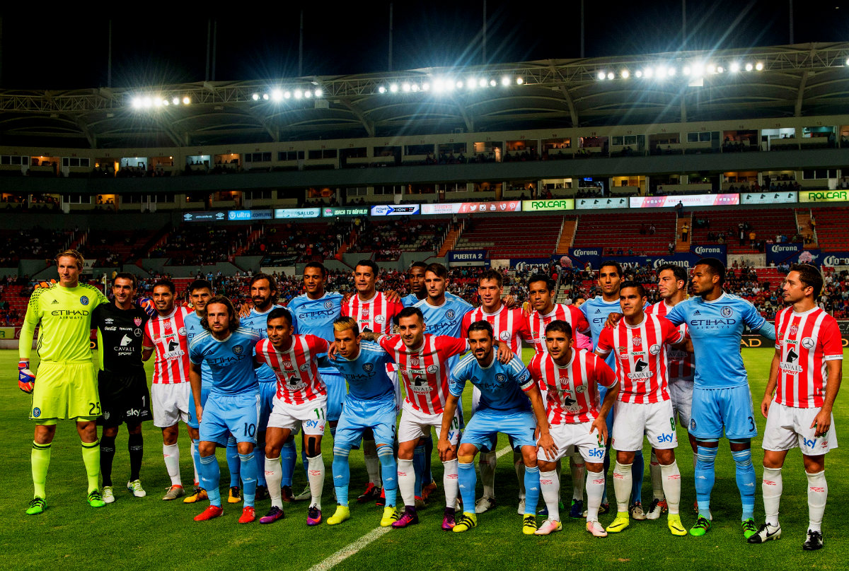 NY City y Necaxa, amistoso en el Estadio Victoria 