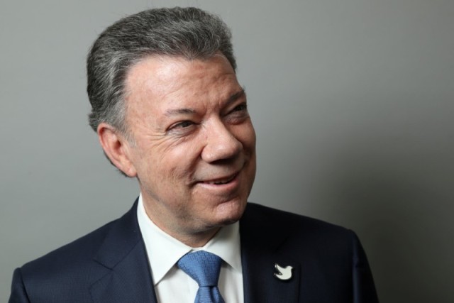 El presidente de Colombia, Juan Manuel Santos, es el ganador del premio Nobel de la Paz 2016.