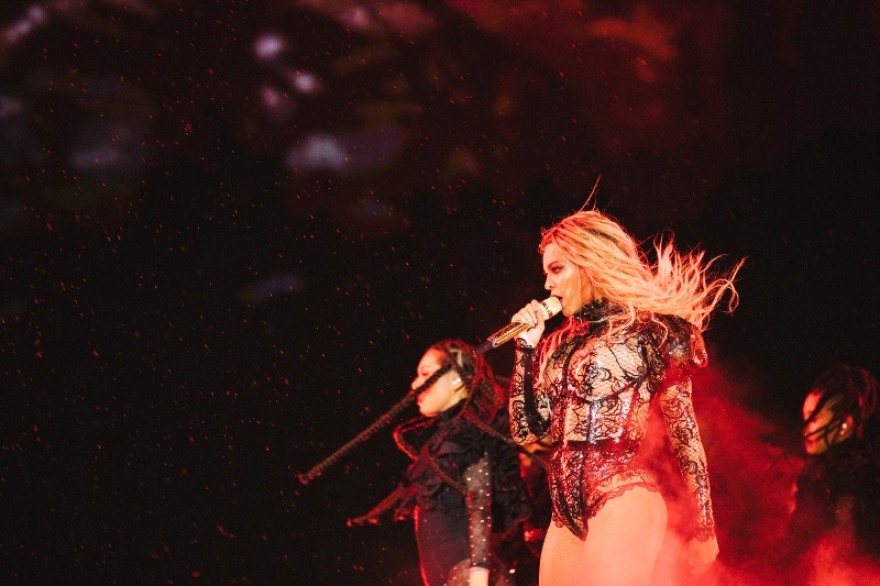 Beyoncé interpretó los éxitos de 'Lemonade'. 