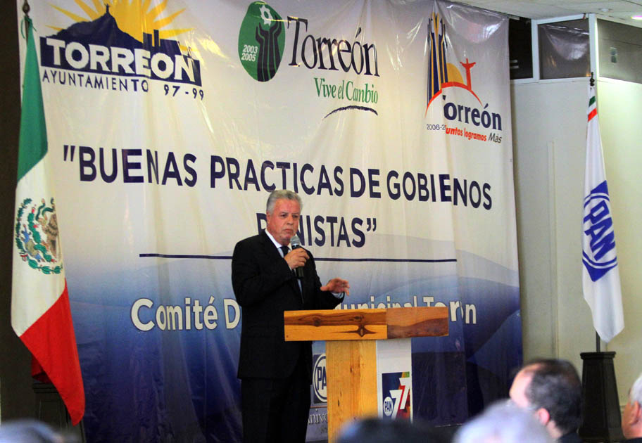 Jorge Zermeño Infante ex alcalde de Torréon, gobernó de 1997-1999.