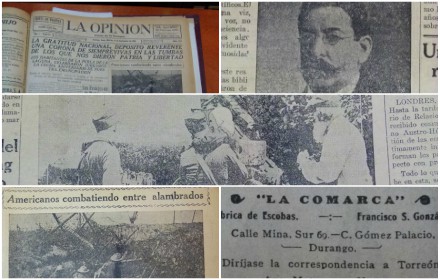 Parte de la propaganda gringa eran fotos donde aparecían como salvadores de la humanidad.