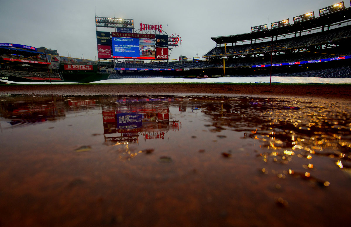 Se pospuso por lluvia el duelo entre Dodgers y Nacionales 