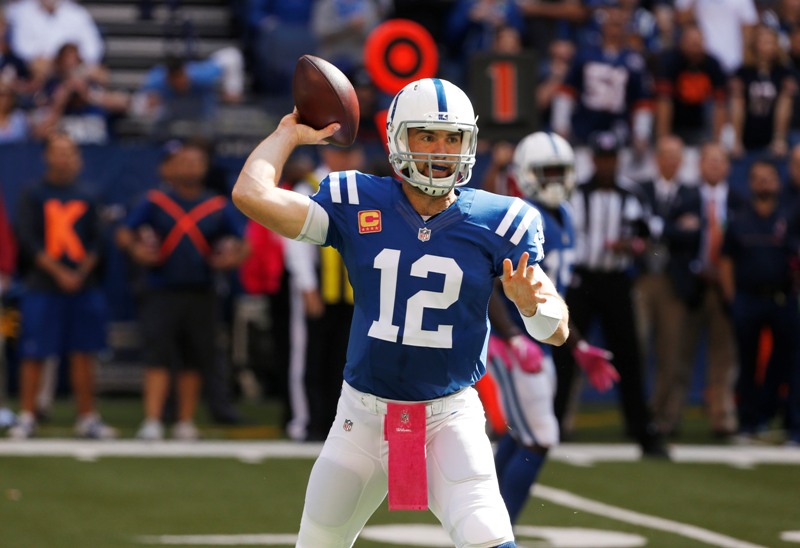 Andrew Luck, quarterback de los Potros de Indianapolis