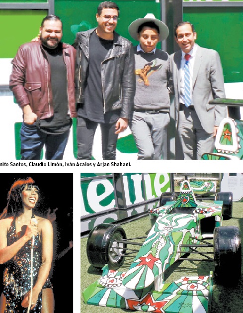 Benito Santos, Claudio Limón, Iván Acalos y Arjan Shahani.