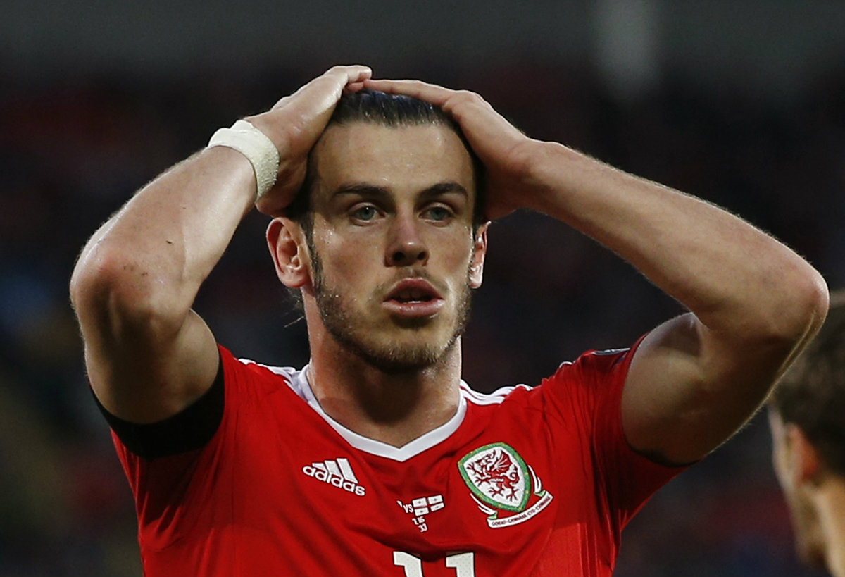 Gareth Bale, ofensivo de Gales