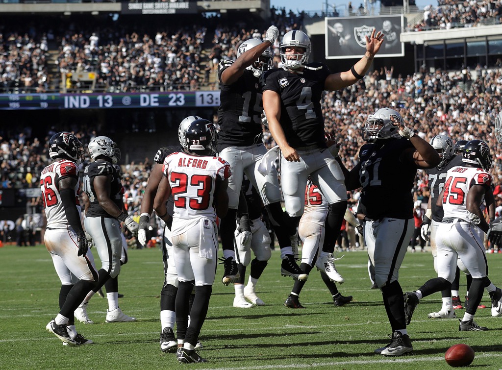 Raiders celebró en casa