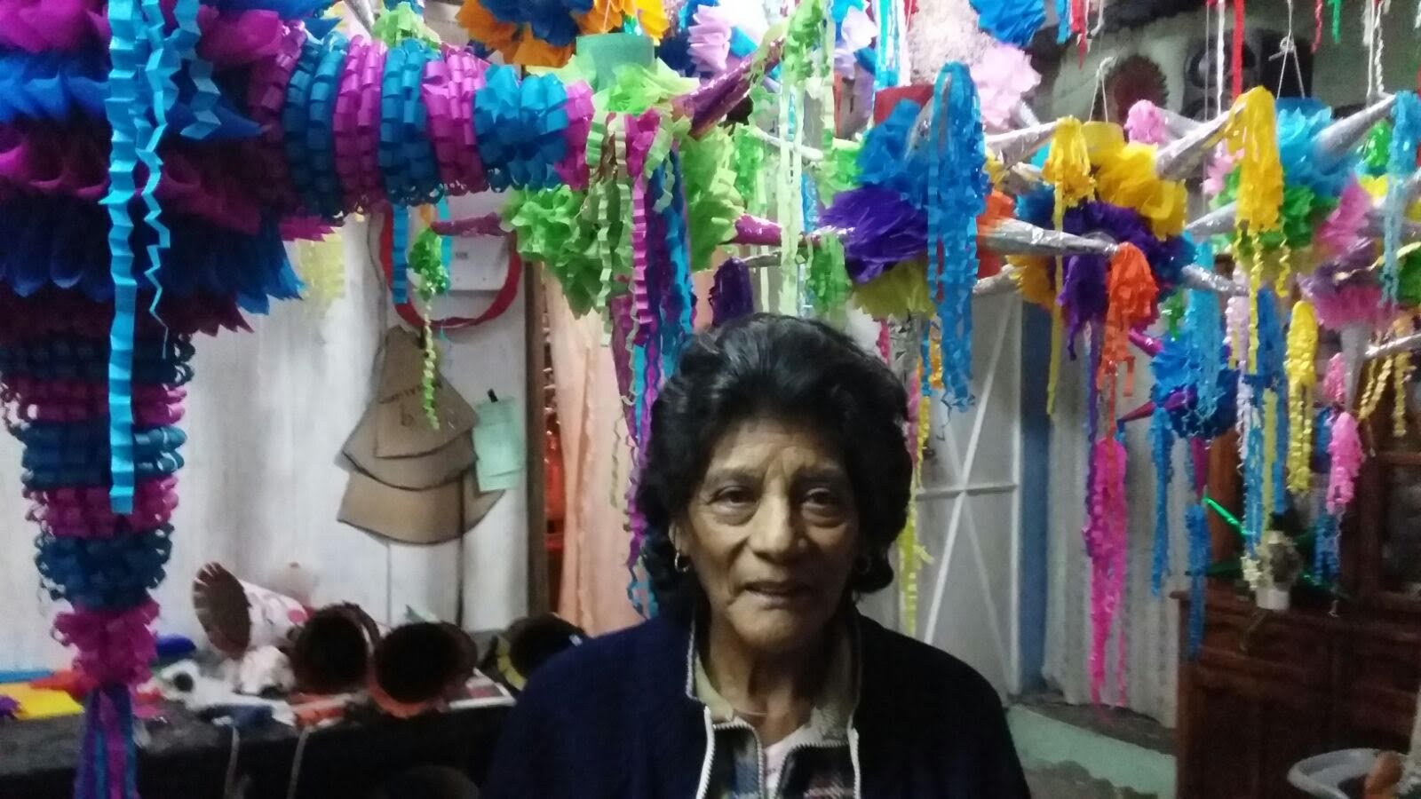 Recibió el título de "La Reina de las Piñatas".