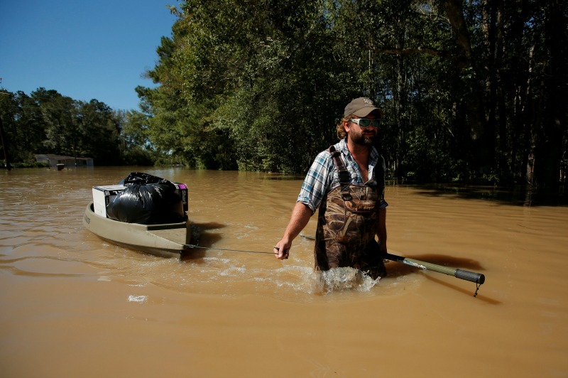 Los remanentes del huracán ‘Matthew’ ocasionaron inundaciones graves en Carolina del Norte 