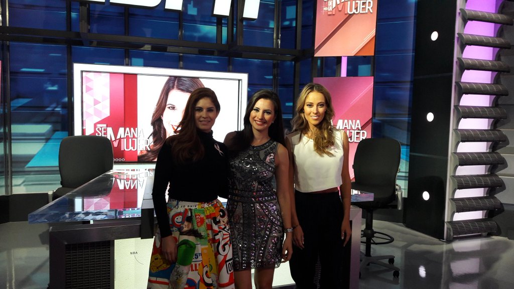 Carolina Padrón, Kary Correa y Vanessa Huppenkothen