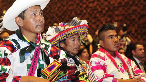Población indigena en San Luis Potosí.