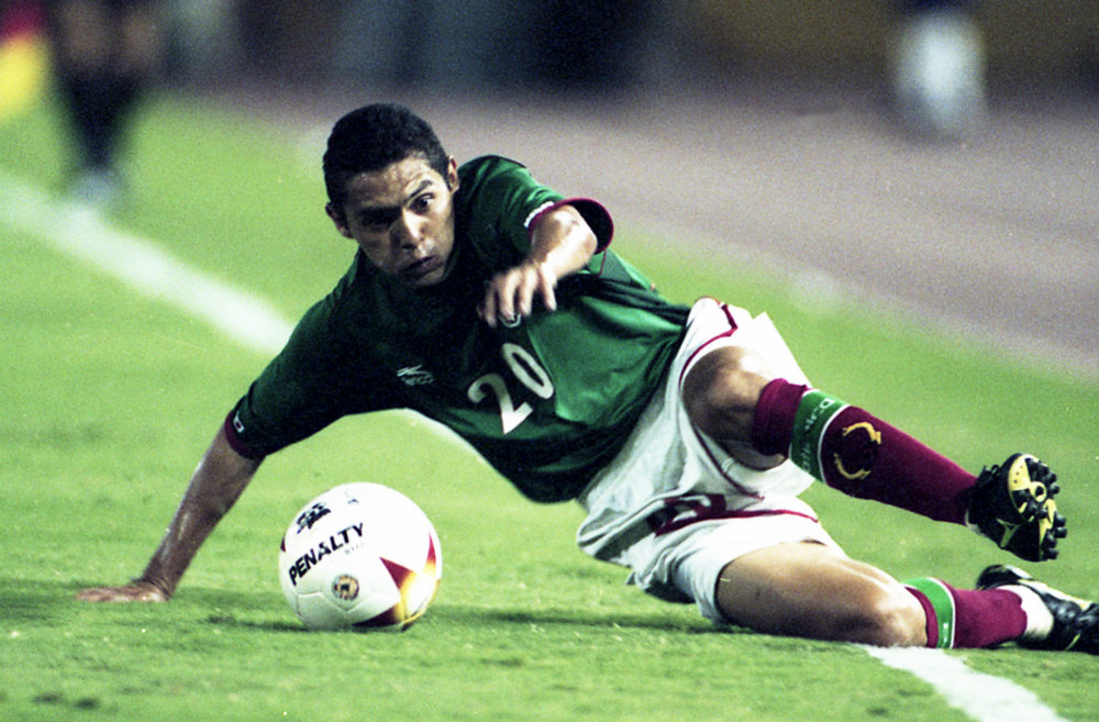 Ramón Morales en la Copa América de Colombia 2001 