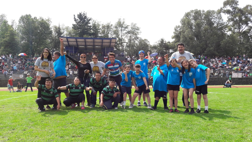 Equipo Down de Rugby Guerreros León Rugby 