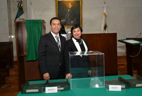 Los jueces Jorge Martínez Arreguín y Blanca Estela del Rosario Zamudio Valdés fueron elegidos integrantes del Consejo de la Judicatura, en una segunda