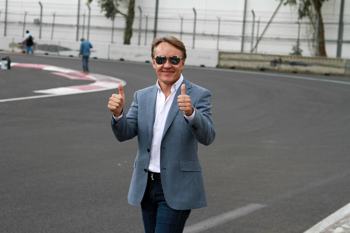 Adrián Fernández en el Autódromo Hermanos Rodríguez