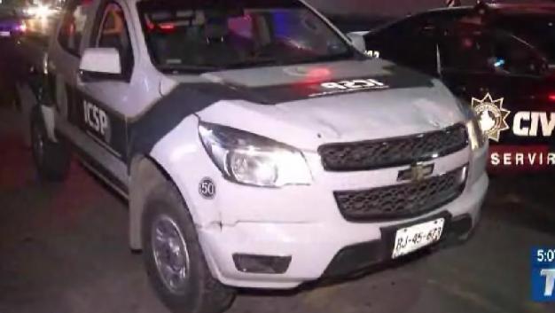 El accidente ocurrió en la avenida Ruiz Cortines,