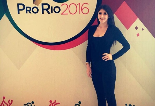 Paola Pliego, esgrimista mexicana 
