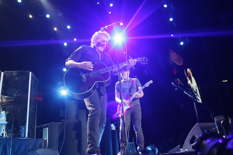 The Who se presentó en el Palacio de los Deportes.