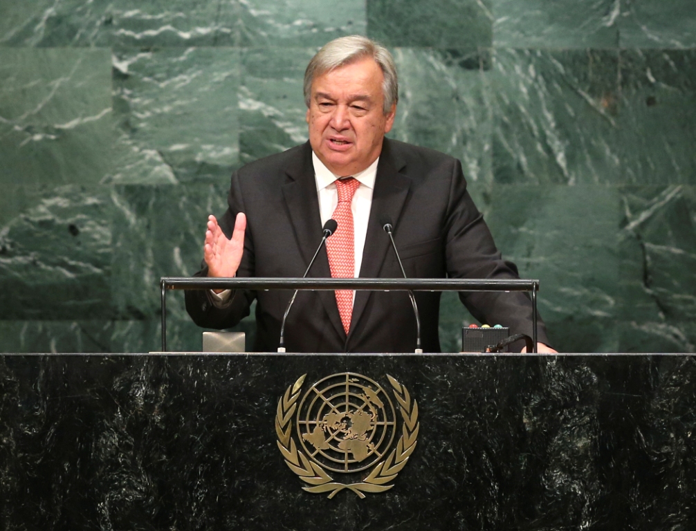 Guterres prometió servir "a los más vulnerables" con humildad.