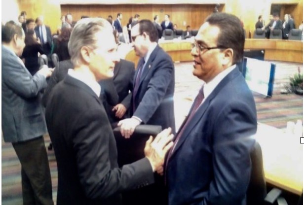 Javier Guerrero, Diputado de Coahuila, participó en la reunión de la Comisión de Presupuesto y Cuenta Pública.