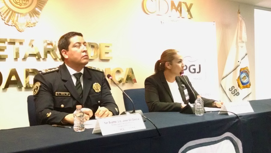 La detención la dieron a conocer en conferencia de prensa.