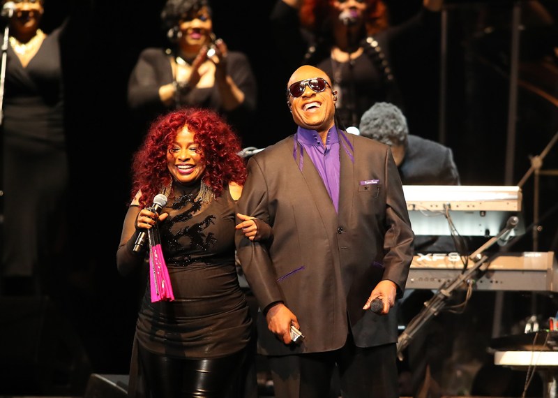 Stevie Wonder interpretó algunos éxitos de Prince. 